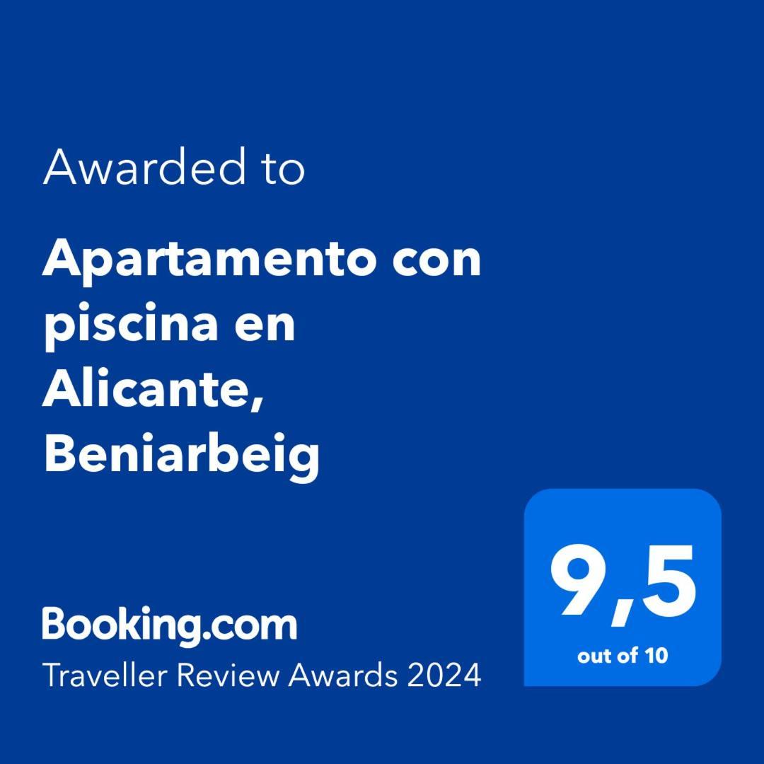 Apartamento Con Piscina En Alicante, Beniarbeig Dış mekan fotoğraf